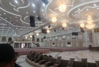 Successful Completion of Pro Sound System and IP PA System Project at Multipurpose Hall in Sana, Yemen